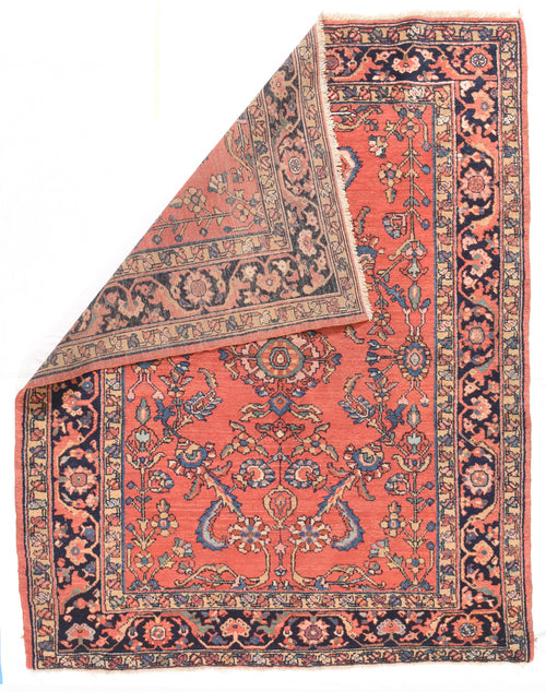 Antique Lillihan Persian Area Rug