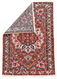 Semi Red Bakhtiari Persian Area Rug