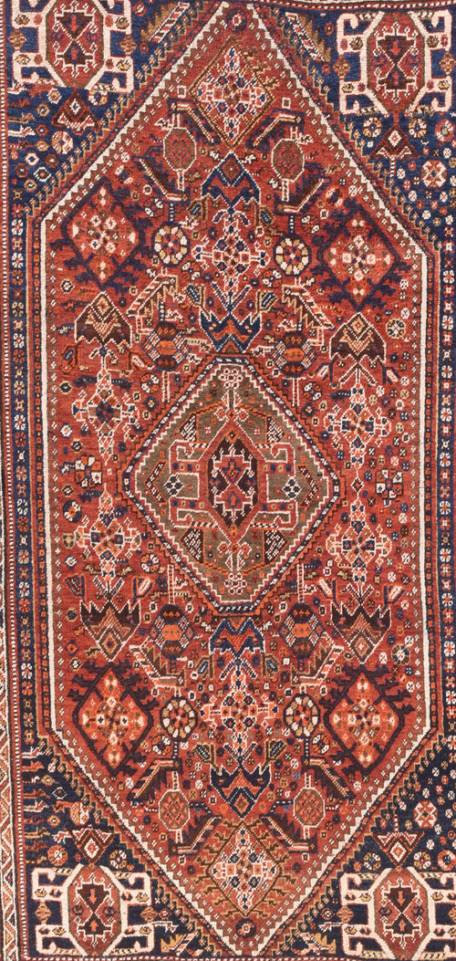 Antique Qashghai Persian Rug
