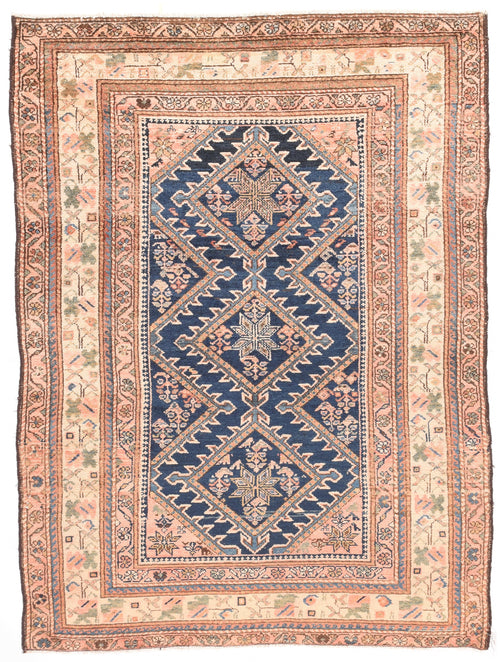 Antique Beige Malayer Persian Area Rug