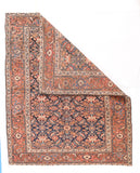 Antique Heriz Serapi Persian Area Rug