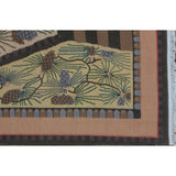 Soumak Design Hand Woven Wool Rug - 6' X 9'