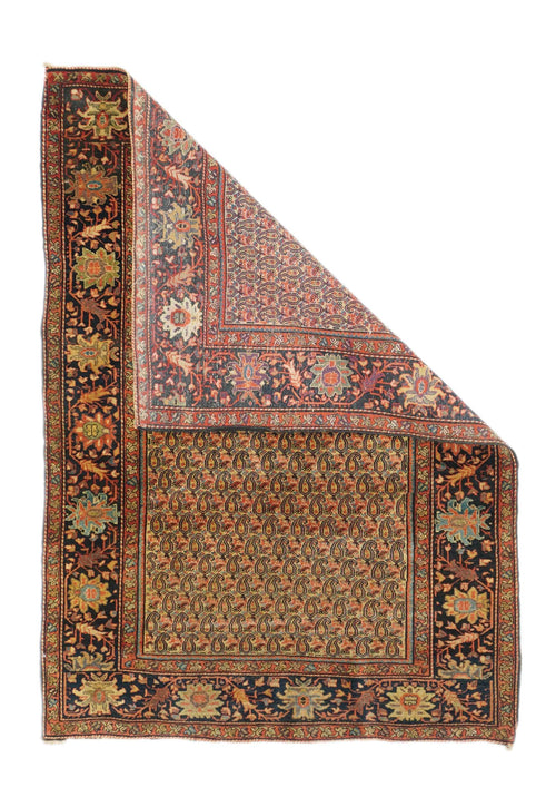 Antique Farhan Sarouk Rug