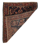 Antique Mohajeran Sarouk Area Rug