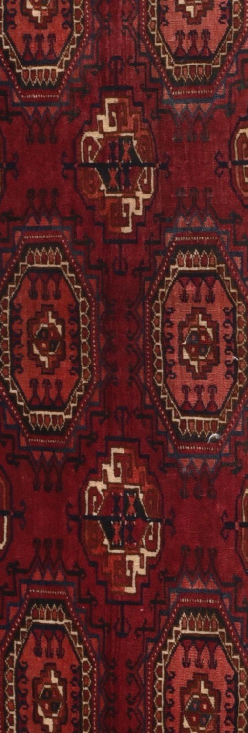 Antique Yamoud Russian Rug