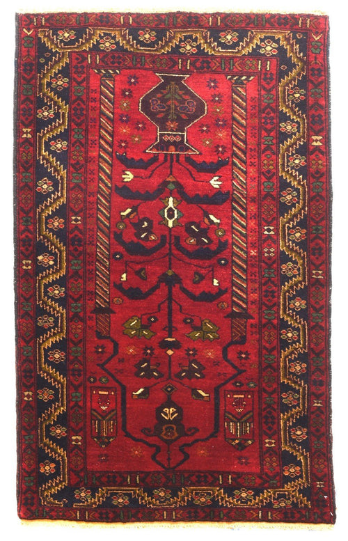 Antique Persian Balouch, Size 3'0" X 5'0"