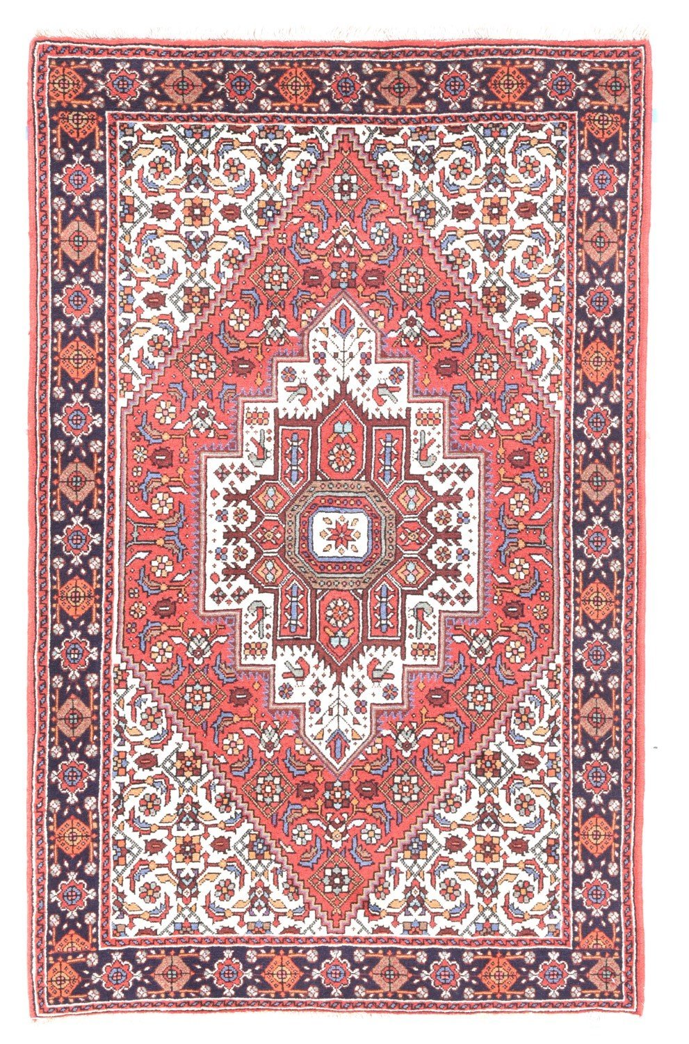 Antique Persian Bidjar/Bijar, Size 3'3" X 5'1"