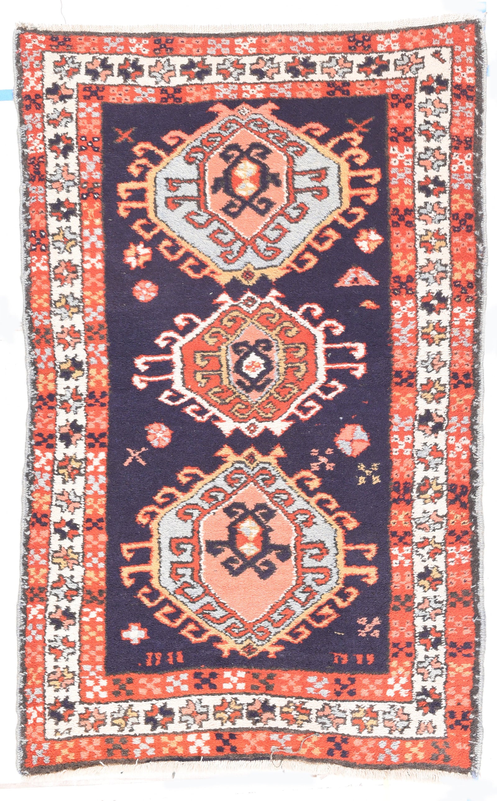 Hand Knotted Persian Karajeh Wool