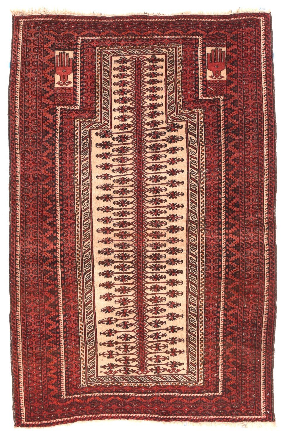 Antique Persian Balouch, Size 3'3" X 5'1"