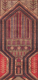 Fine Vintage Afghan Balouch Tribal Rug.