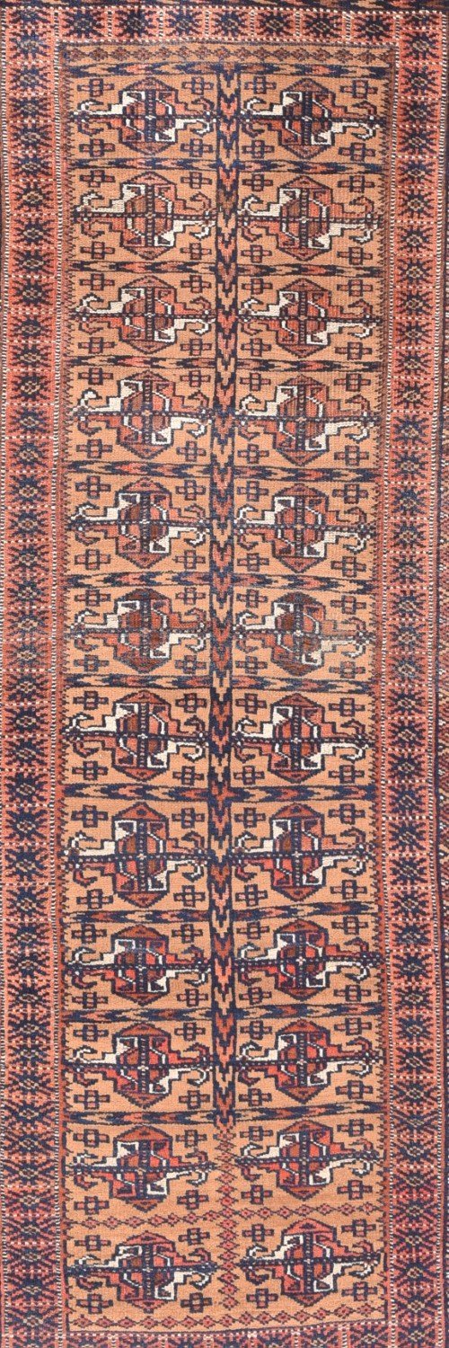 Antique Persian Turkoman, Size 3'0" X 5'9"