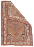 Antique Persian Malayer Area Rug