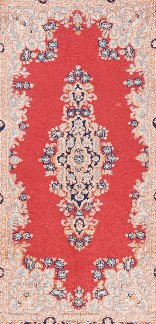 Antique Persian Kerman, Size 2'10" X 5'4"