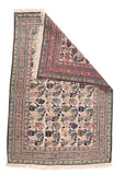 Semi Ivory Persian Meshkin/Ardebil Area Rug