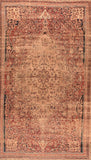 Antique Persian Lavar Kerman Area Rug