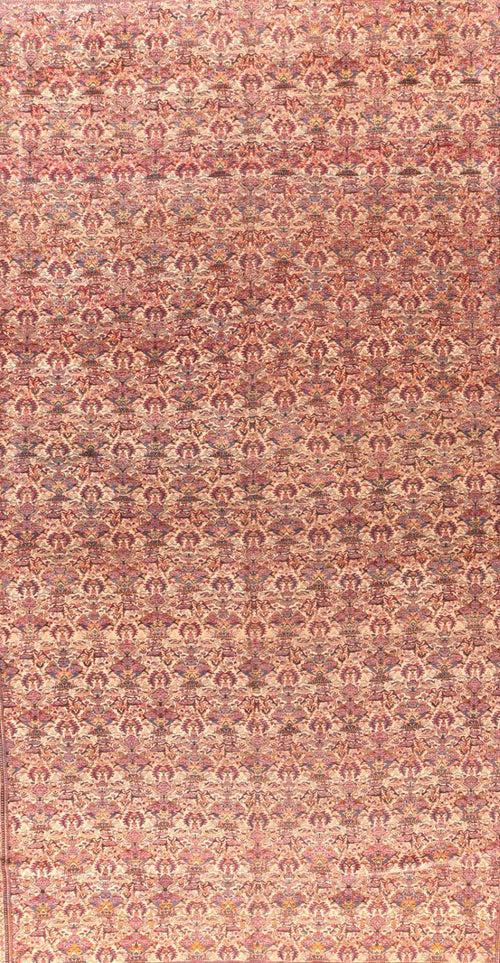 Fine Antique Persian Kerman, Size 12'3" X 9'0"