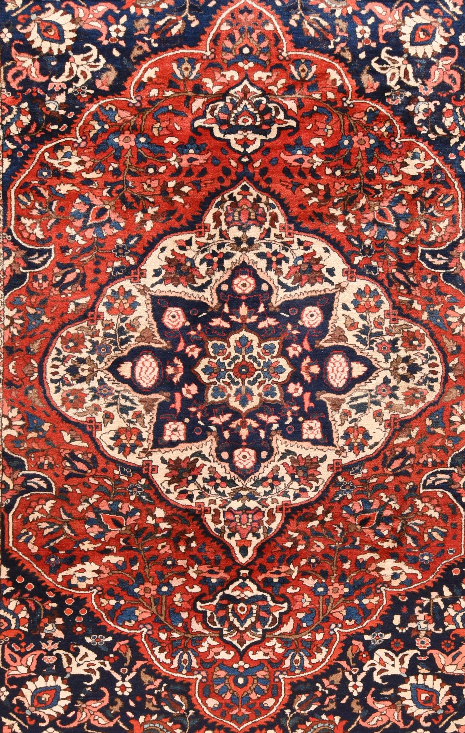 Hand Knotted Persian Bakhtiyari Wool