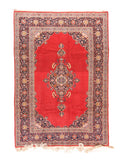 Semi Antique Fine Persian Kashan Area Rug