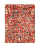 Semi Fine Persian Sarouk Area Rug