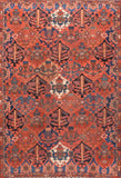 Antique Persian Bakhtiari Area Rug