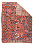 Antique Persian Bakhtiari Area Rug