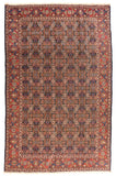Semi Antique Fine Persian Tabriz Area Rug