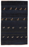 Semi Antique Fine Persian Tribal Gabbeh Area Rug