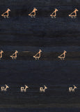 Semi Fine Persian Tribal Gabbeh Area Rug