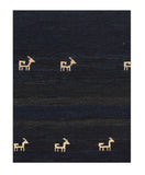 Semi Fine Persian Tribal Gabbeh Area Rug