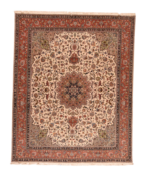 Antique Persian Isfahan Area Rug