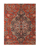 Antique Persian Mohajeran Sarouk Area Rug