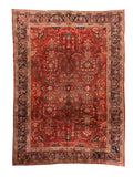 Hand Knotted Persian Farahan Sarouk Wool