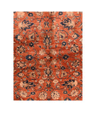 Hand Knotted Persian Sarouk Mohajeran Wool