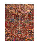 Antique Persian Farahan Sarouk Area Rug