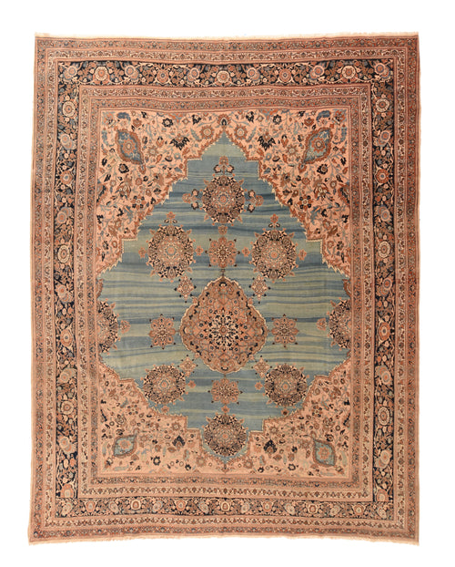 Hand Knotted Persian Tabriz Haji Jalili Wool