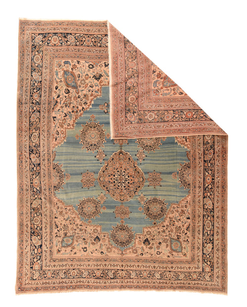 Hand Knotted Persian Tabriz Haji Jalili Wool