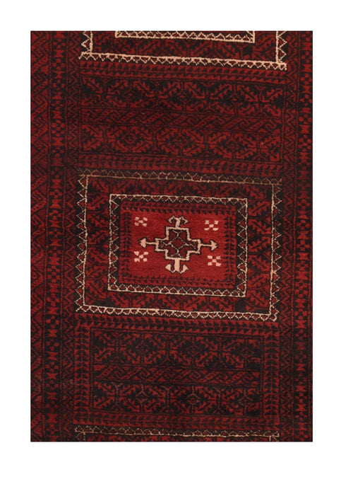 Fine Vintage Afghan Balouch Rug