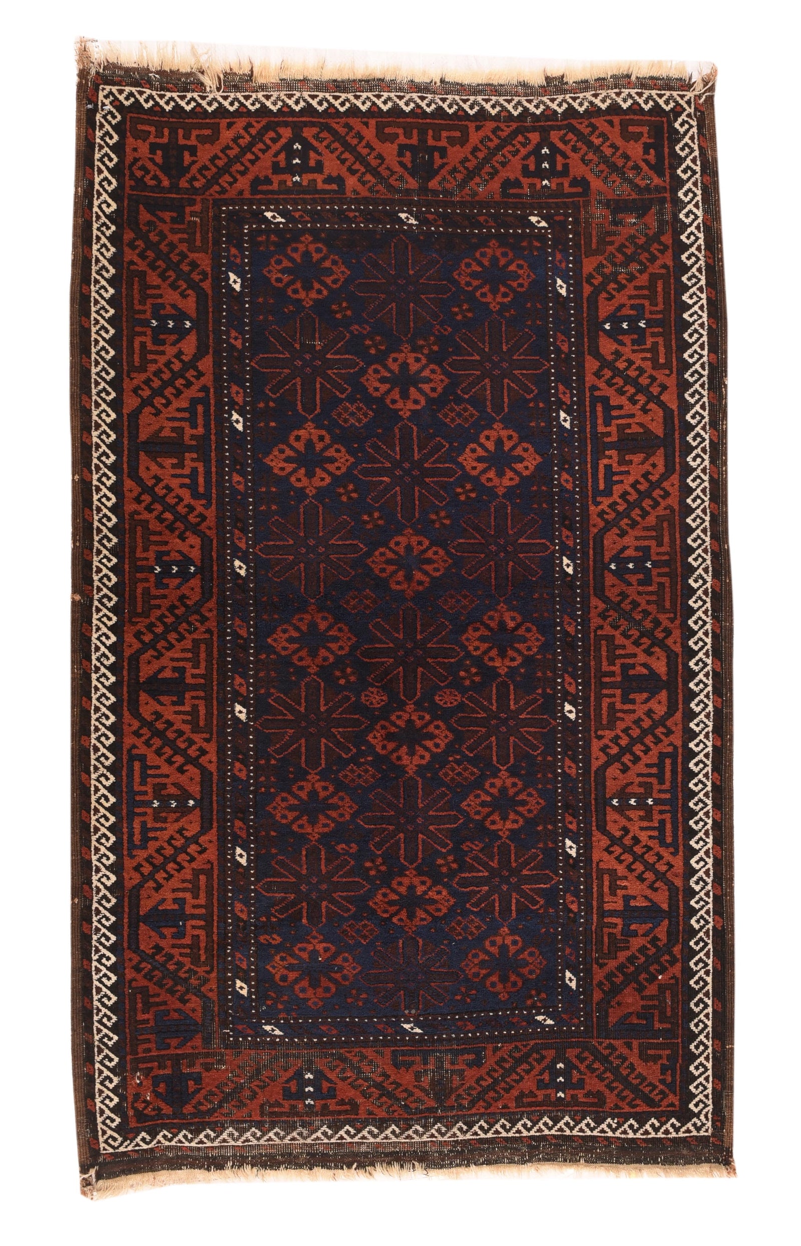 Semi Antique Persian Balouch Area Rug