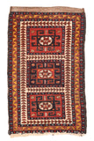 Semi Antique Persian Balouch Area Rug