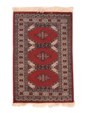 Semi Antique Pak Bokara Area Rug