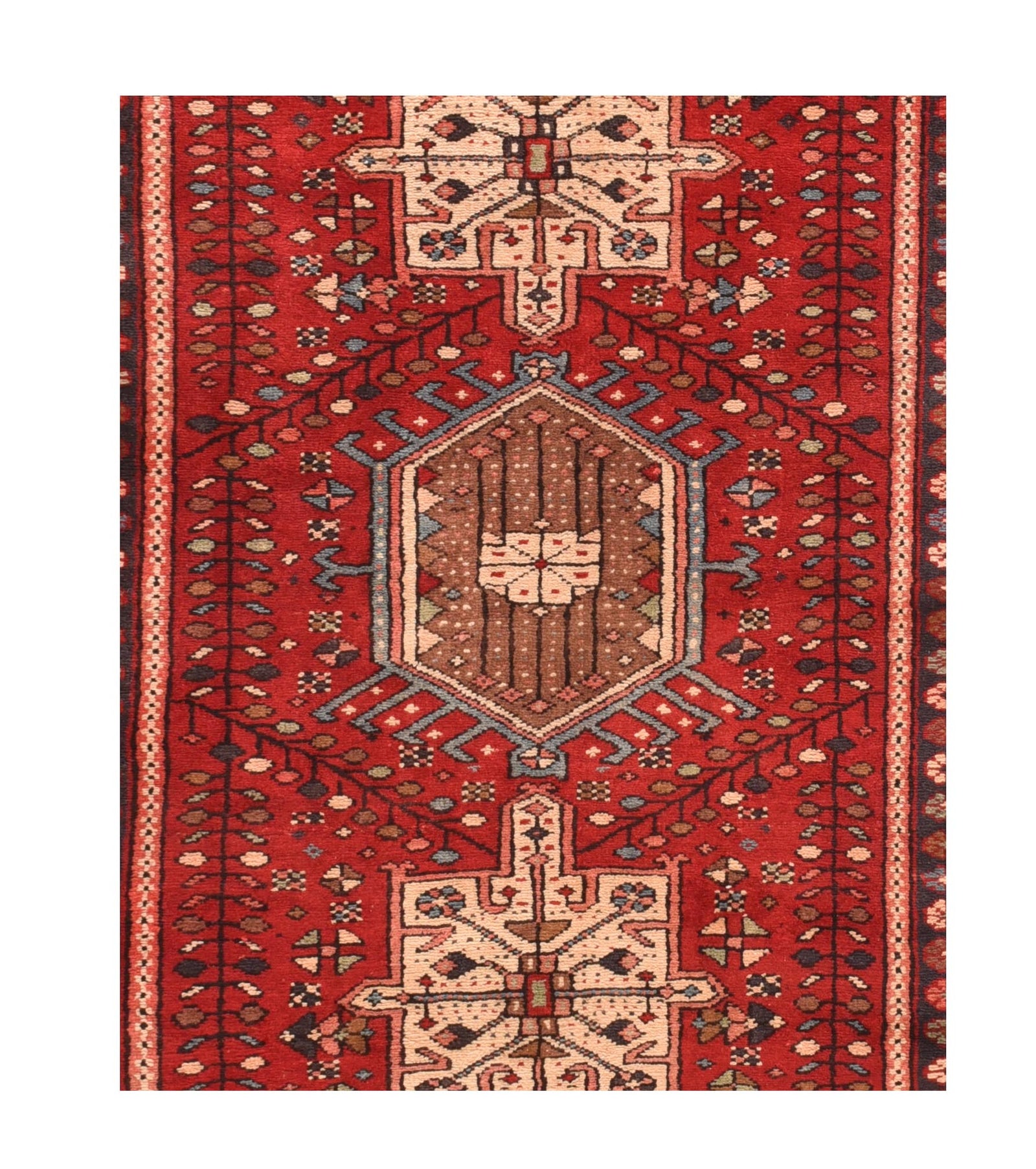 Fine Semi Antique Persian Karajeh Heriz Long Rug