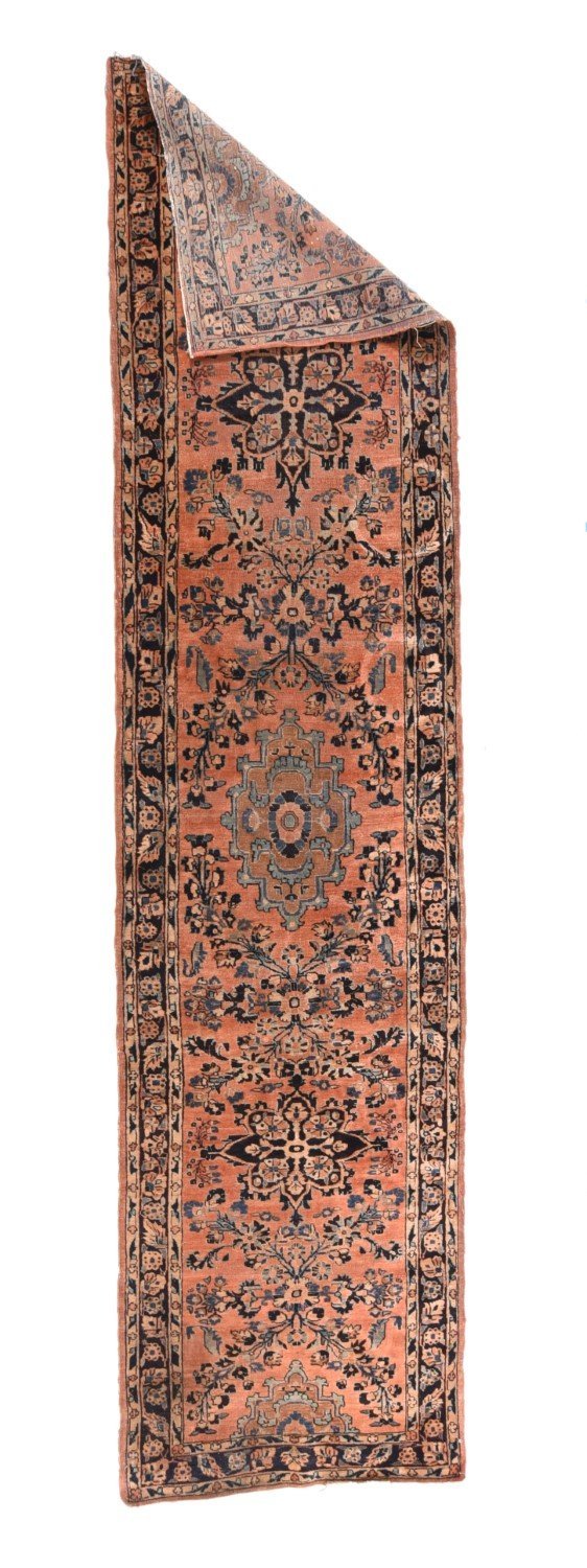 Fine Semi-Antique Persian Sarouk, Size 2'7" X 10'0"