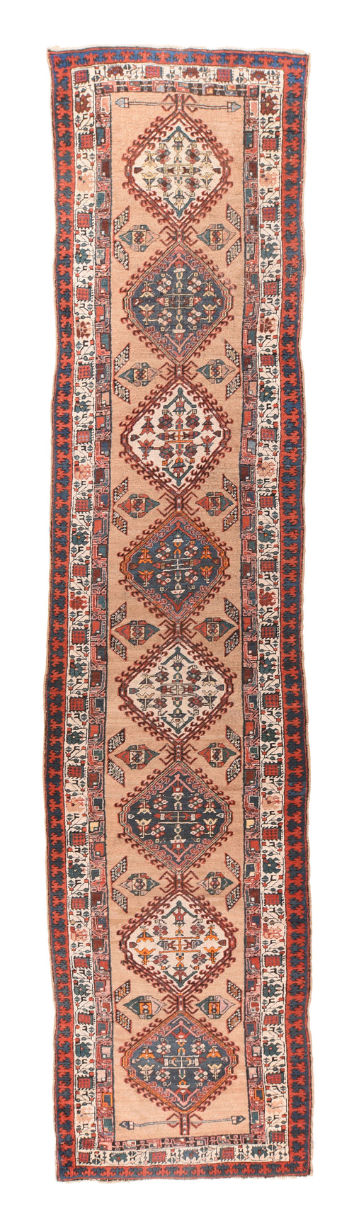 Antique Fine Persian Sarab Area Rug