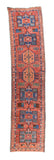 Semi Antique Fine Persian Heriz Area Rug