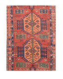 Hand Knotted Persian Heriz Runner