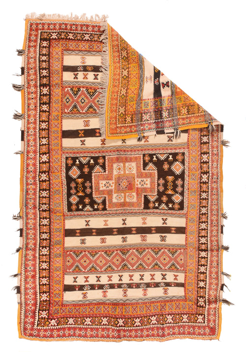 Fine Vintage Moroccan Kilim