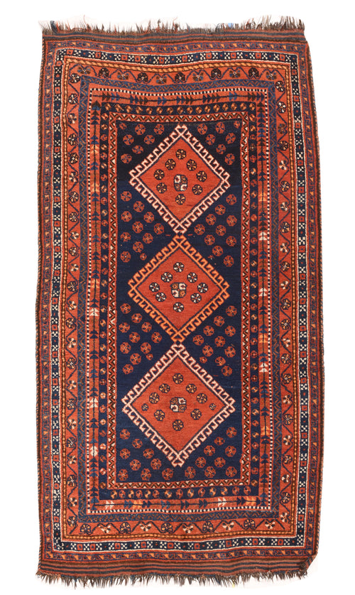Fine Antique Persian Ghasghai Tribal Rug