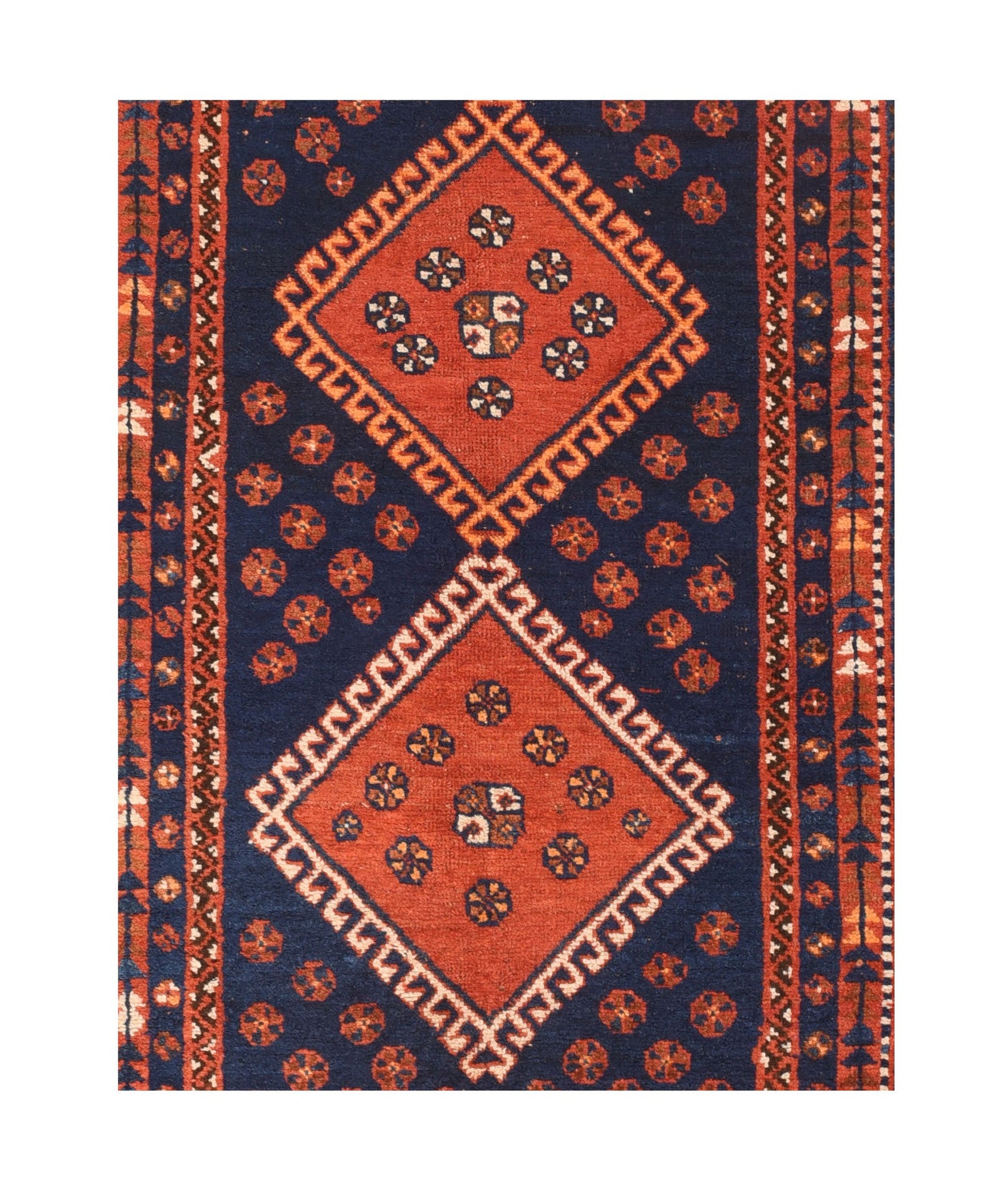 Fine Antique Persian Ghasghai Tribal Rug