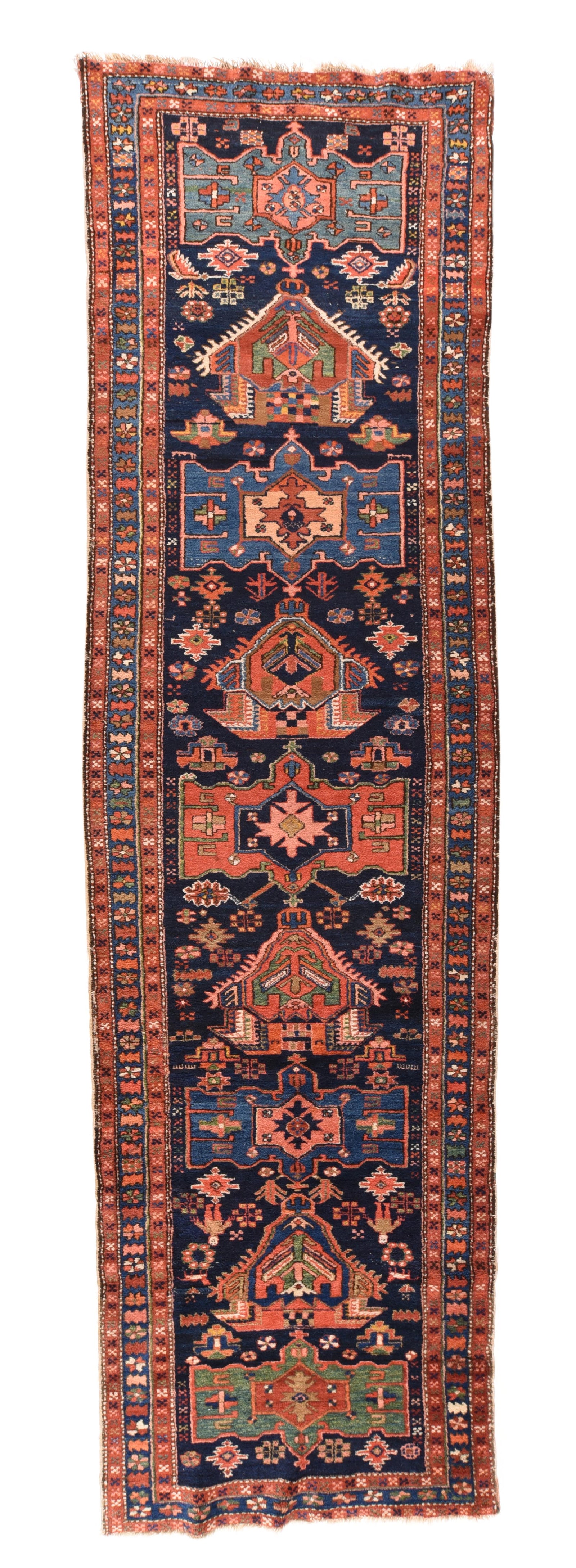 Fine Antique Persian Heriz Runner