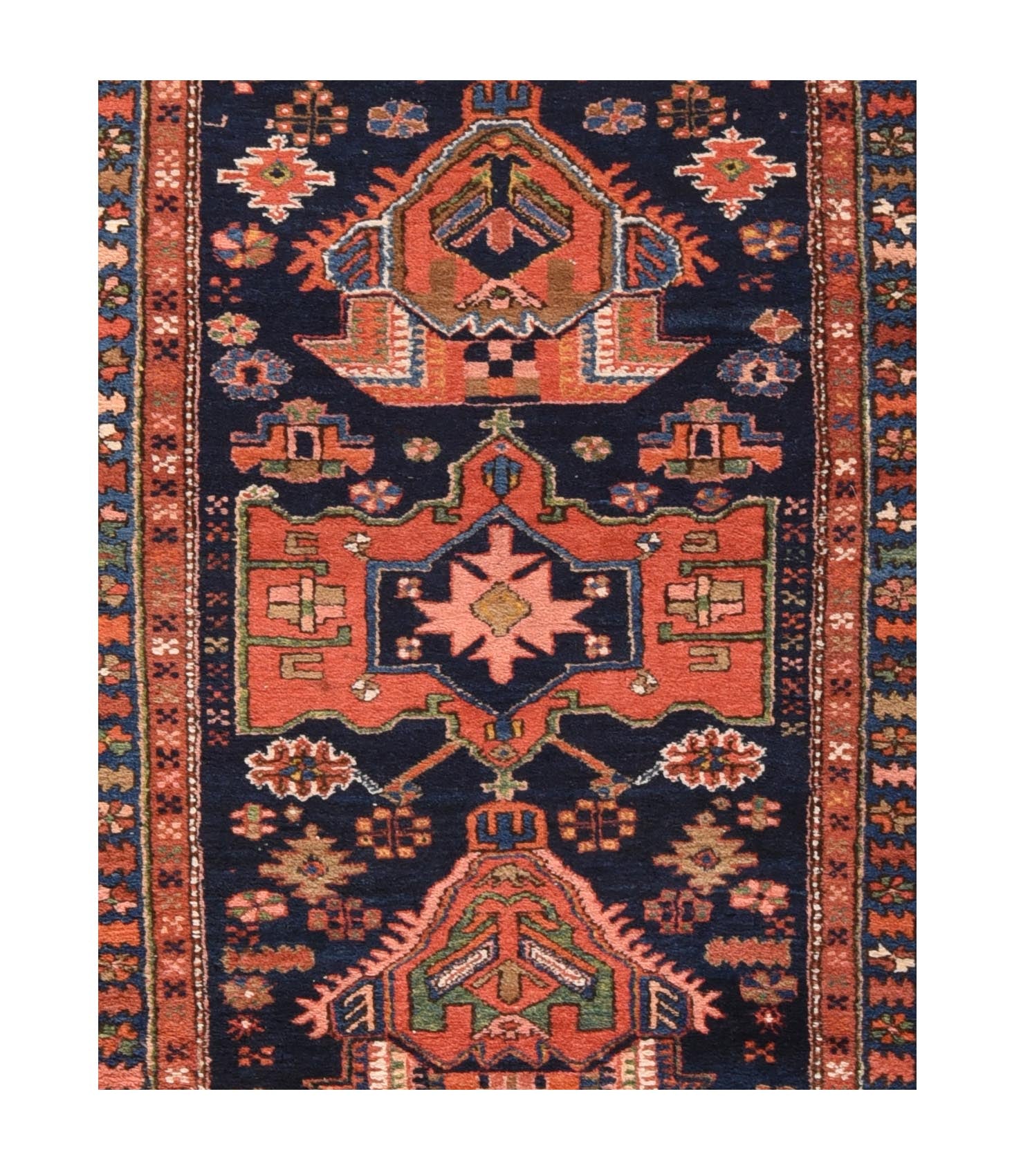 Fine Antique Persian Heriz Runner